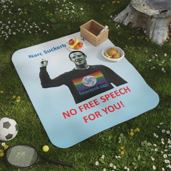 Narc Suckerberg Picnic Blanket