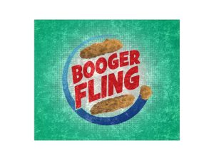 Booger Fling Crushed Velvet Blanket