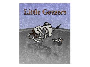 Little Geezers Crushed Velvet Blanket