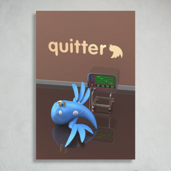 quitter fine art posters