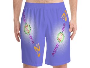 Astral-Zen-eca Men's All Over Printed Beach Shorts