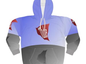 YouTube Unisex Pullover Hoodie (AOP)
