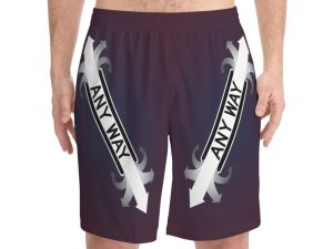 Any Way Men's All Over Printed Beach Shorts