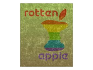 Rotten Apple Crushed Velvet Blanket