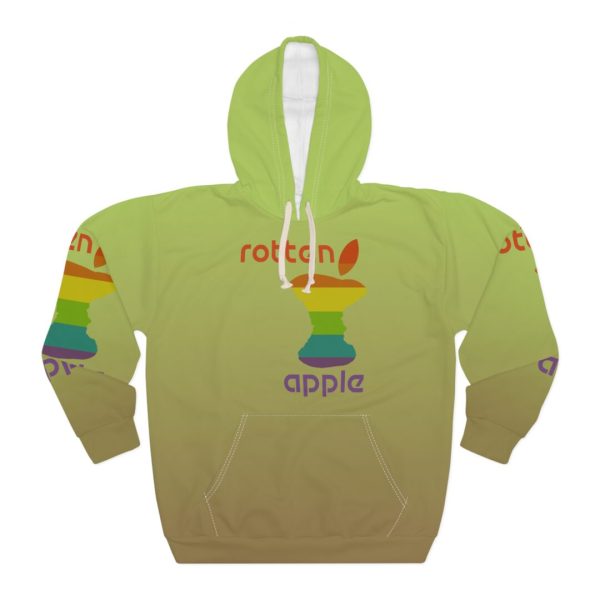 Rotten Apple Unisex Pullover Hoodie (AOP)