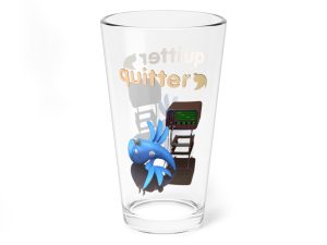 Quitter Mixing Glass, 16oz