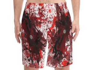 Johnson & Johnson Men's All Over Printed Beach Shorts