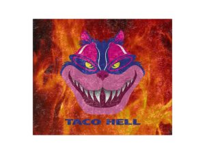 Taco Hell Crushed Velvet Blanket