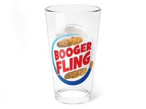Booger Fling Mixing Glass, 16oz