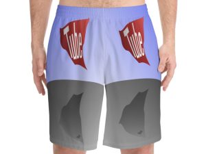 YouTube Men's All Over Printed Beach Shorts