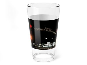 Modesto: Poverty, Meth, Discontentment, Death Mixing Glass, 16oz