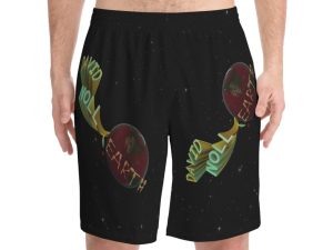 David Noll dot Earth Men's All Over Printed Beach Shorts