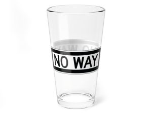 No Way Mixing Glass, 16oz