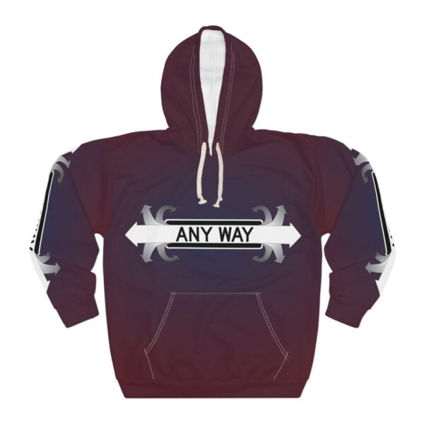any way unisex pullover hoodie