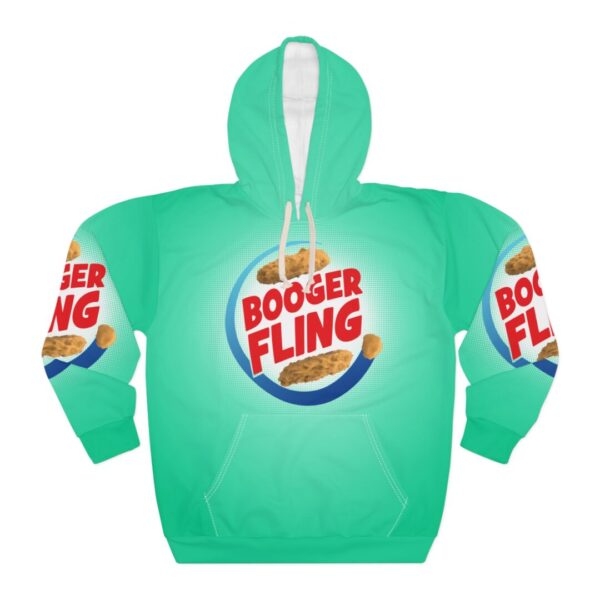booger fling unisex pullover hoodie