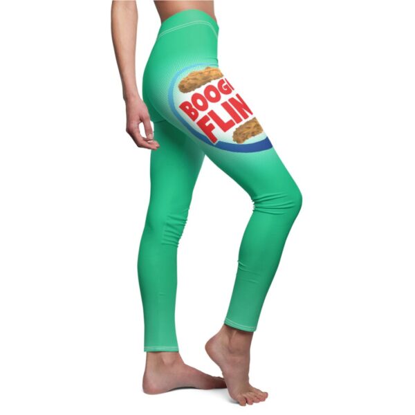 booger fling women's cut & sew casual leggings