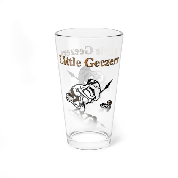 little geezers mixing glass