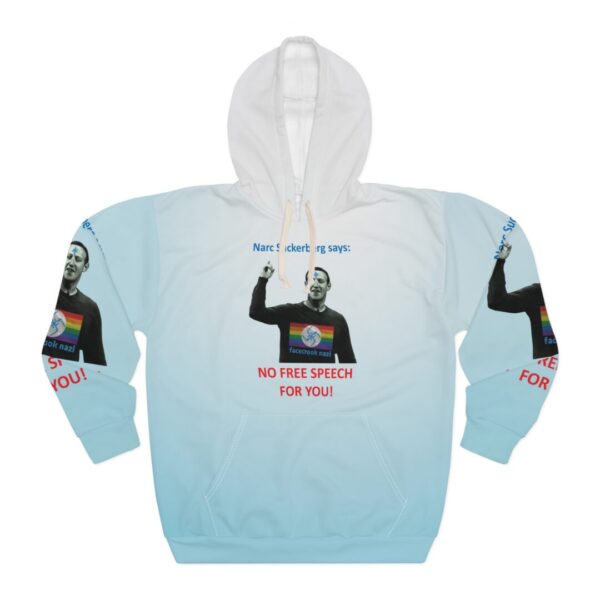 narc suckerberg unisex pullover hoodie