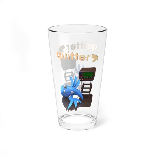 quitter mixing glass