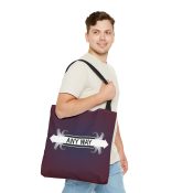 - Any Way All Over Printed Tote Bag - 6 - Davidnoll.earth https://davidnoll.earth/wp-content/uploads/2025/01/any-way-tote-bag-navy-handle-18x18-person3.jpg