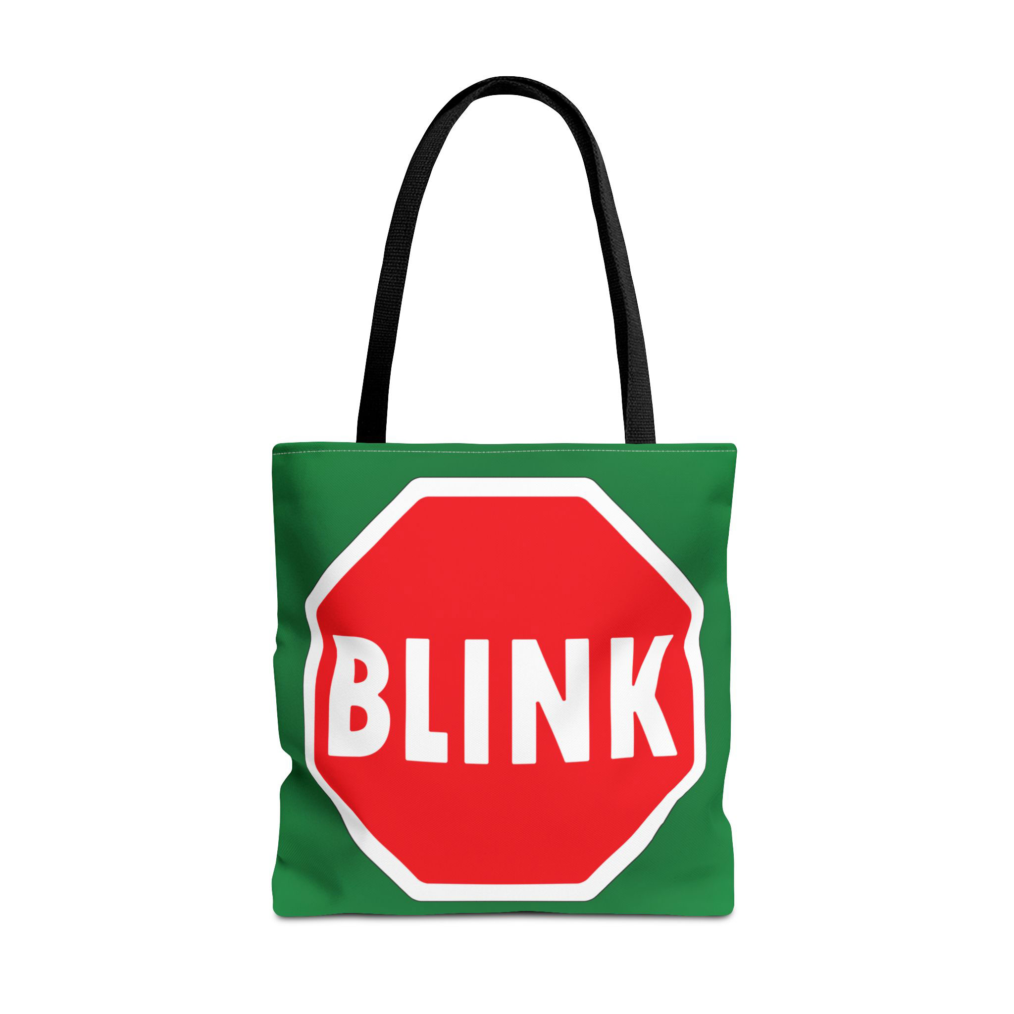 - Blink All Over Printed Tote Bag - 1 - Davidnoll.earth https://davidnoll.earth/wp-content/uploads/2025/01/blink-tote-bag-white-handle-18x18-person3.jpg