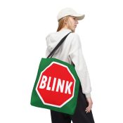 - Blink All Over Printed Tote Bag - 7 - Davidnoll.earth https://davidnoll.earth/wp-content/uploads/2025/01/blink-tote-bag-white-handle-18x18-person3.jpg
