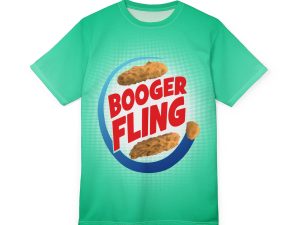 Booger Fling Men's All Over Printed T Shirt