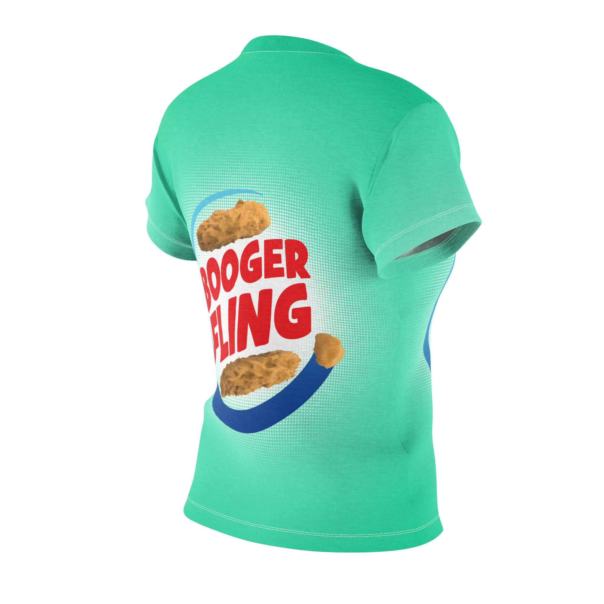 - Booger Fling Women's All Over Printed T Shirt - 2 - Davidnoll.earth https://davidnoll.earth/wp-content/uploads/2025/01/booger-fling-all-over-womens-tshirt-front.jpg