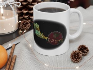 David Noll dot Earth Ceramic Mug, (11oz, 15oz)