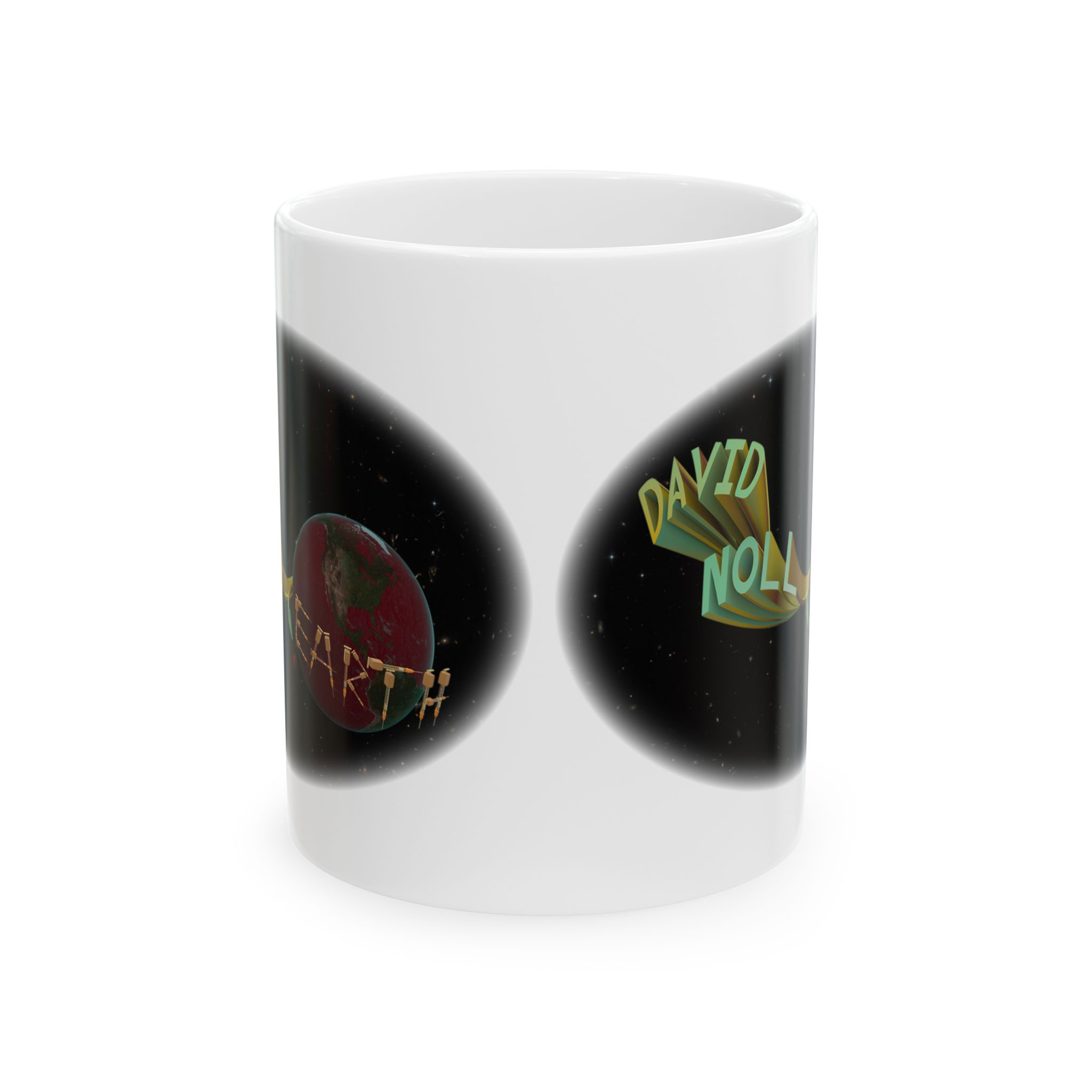- David Noll dot Earth Ceramic Mug, (11oz, 15oz) - 5 - Davidnoll.earth https://davidnoll.earth/wp-content/uploads/2025/01/david-noll-earth-white-mug-context-11oz.jpg