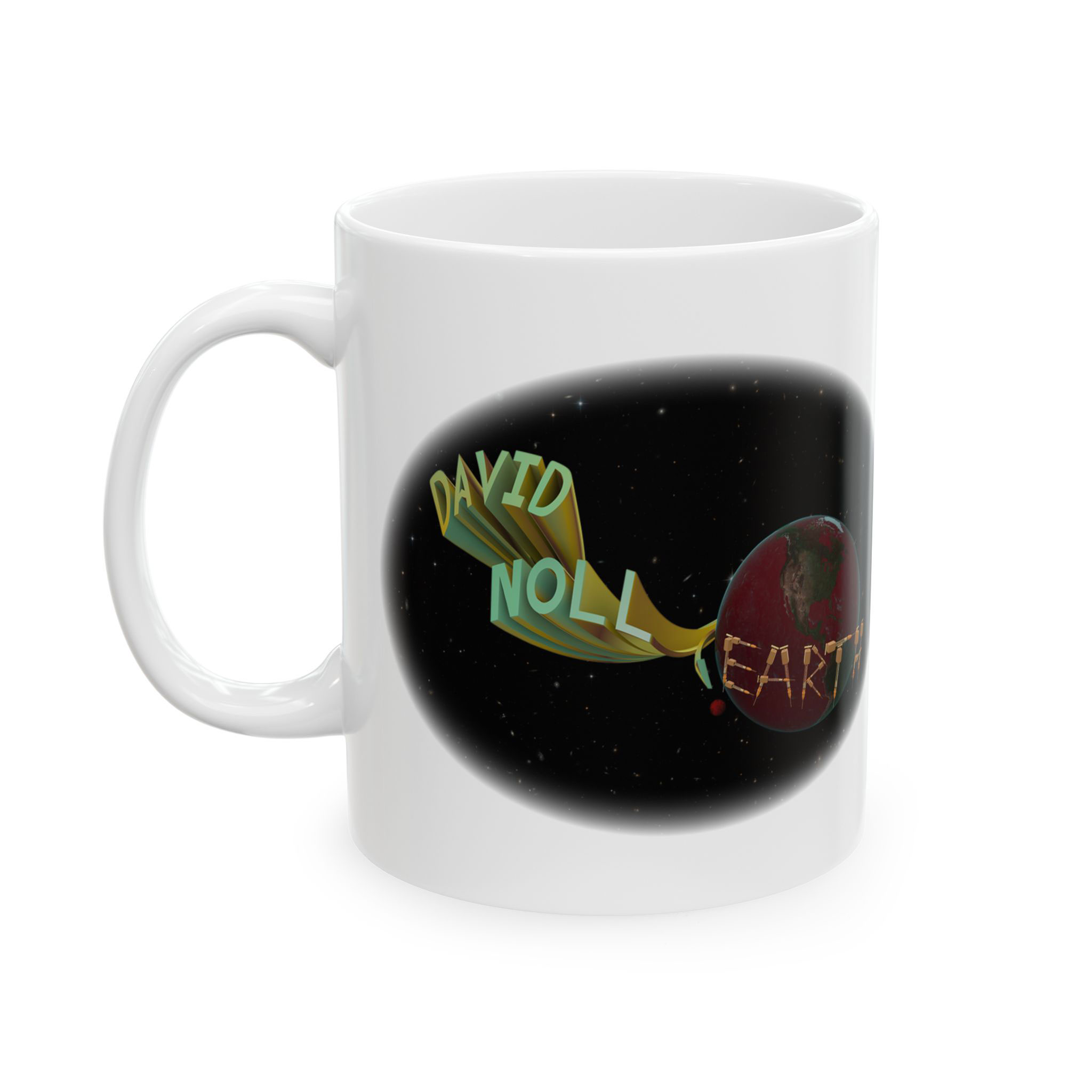 - David Noll dot Earth Ceramic Mug, (11oz, 15oz) - 4 - Davidnoll.earth https://davidnoll.earth/wp-content/uploads/2025/01/david-noll-earth-white-mug-context-11oz.jpg