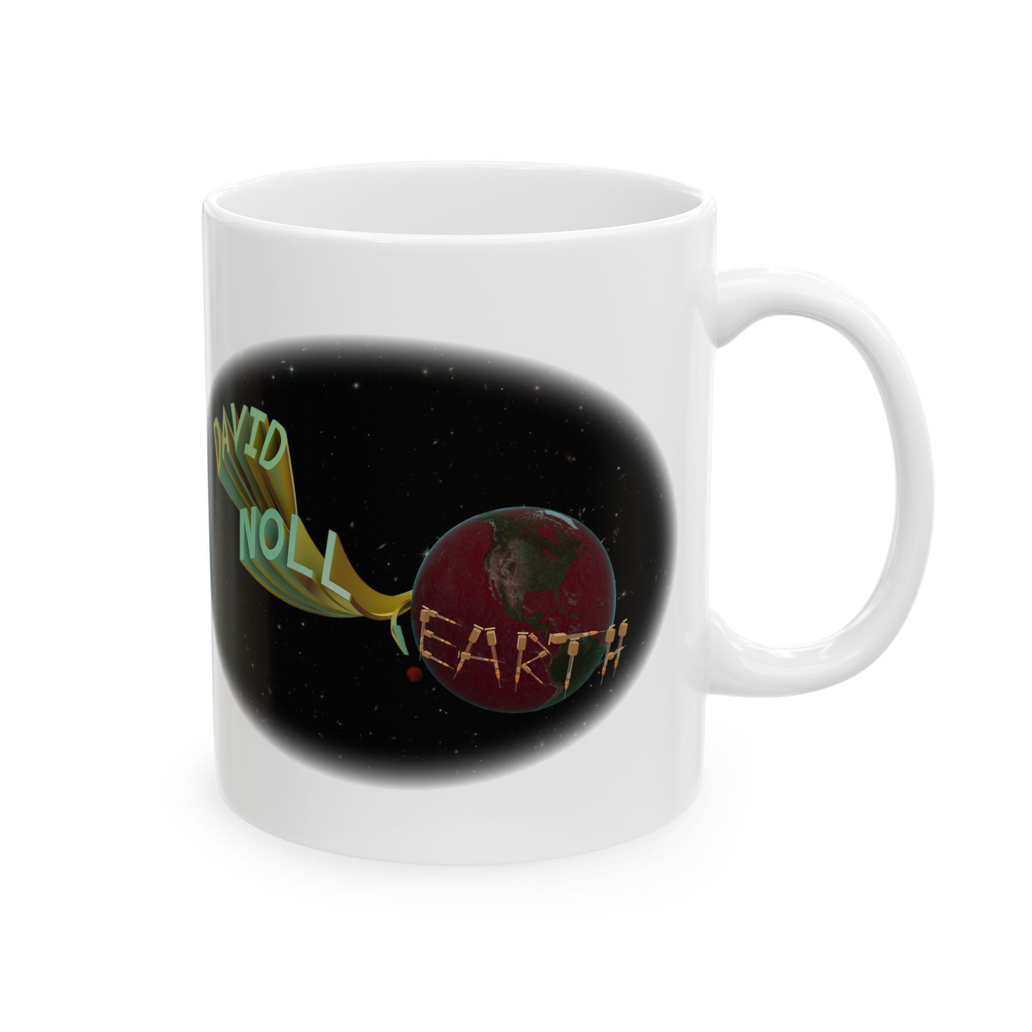 - David Noll dot Earth Ceramic Mug, (11oz, 15oz) - 2 - Davidnoll.earth https://davidnoll.earth/wp-content/uploads/2025/01/david-noll-earth-white-mug-context-11oz.jpg