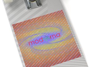 Moderna Square Stickers, IndoorOutdoor