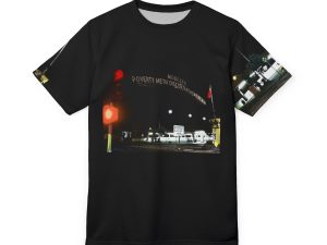 Modesto: Poverty, Meth, Discontentment, Death Men's All Over Printed T Shirt