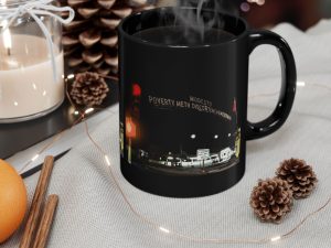 Modesto: Poverty, Meth, Discontentment, Death Black Mug (11oz, 15oz)