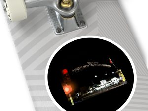 Modesto: Poverty, Meth, Discontentment, Death Round Stickers, IndoorOutdoor