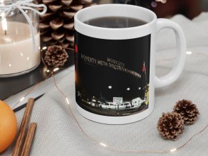 Modesto: Poverty, Meth, Discontentment, Death Ceramic Mug, (11oz, 15oz)