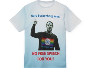 Narc Suckerberg Men's All Over Print T Shirt