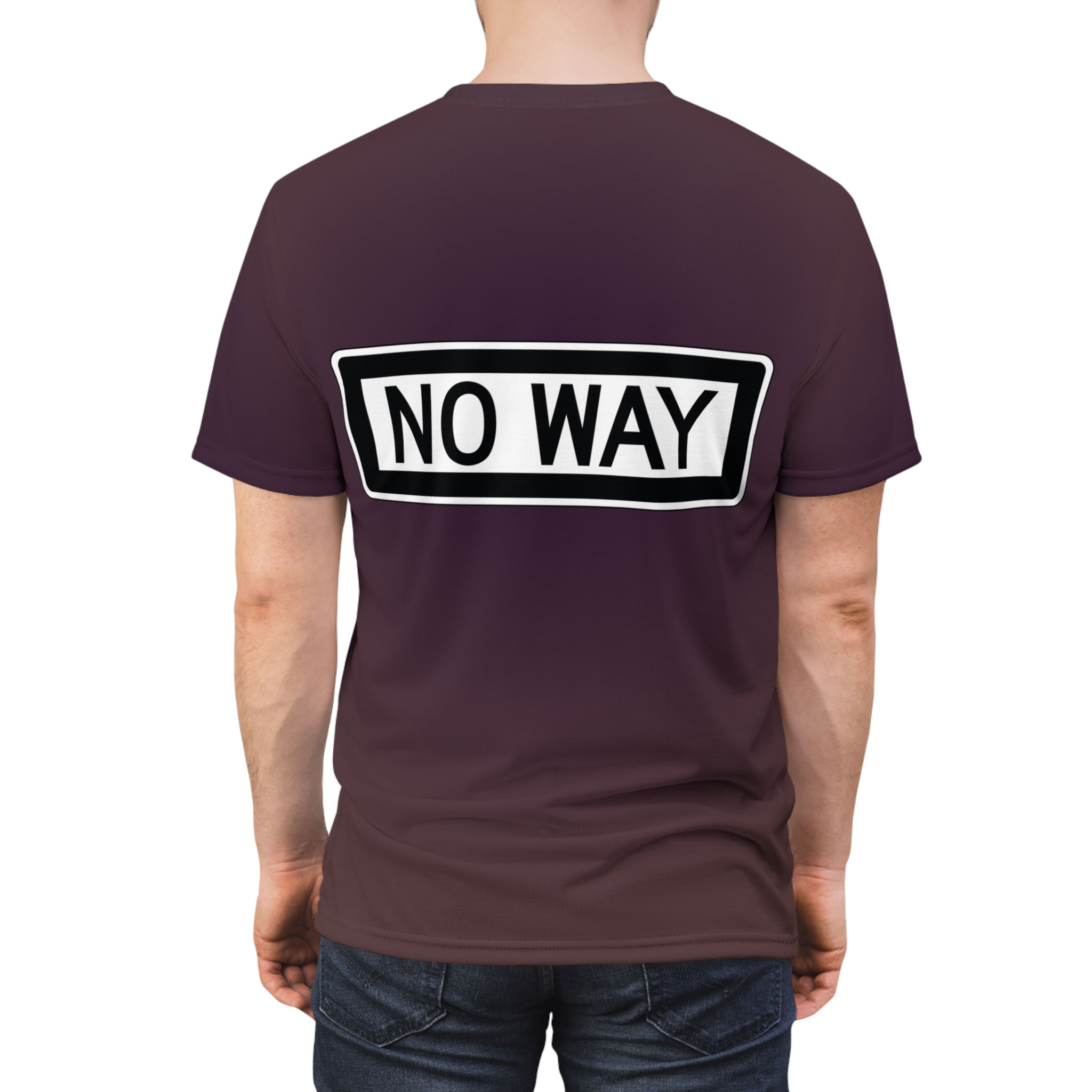 - No Way Men's All Over Printed T Shirt - 4 - Davidnoll.earth https://davidnoll.earth/wp-content/uploads/2025/01/no-way-all-over-mens-tshirt-front.jpg