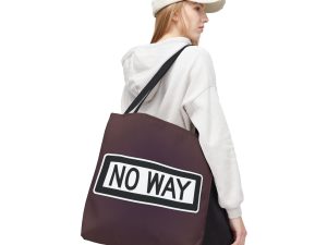 No Way All Over Printed Tote Bag