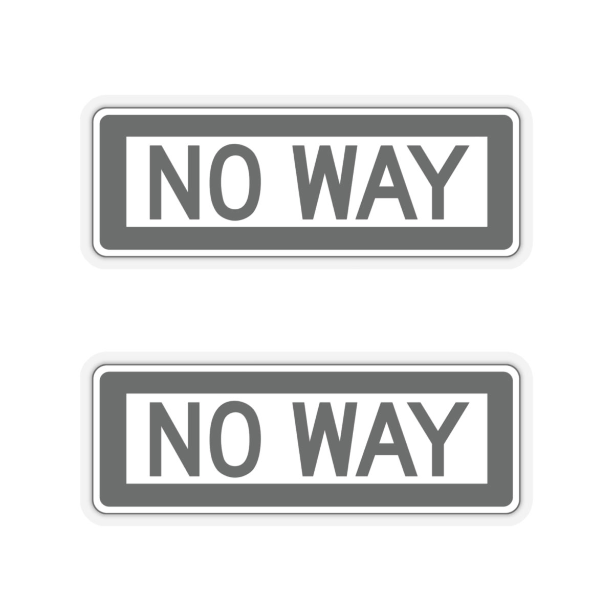 - No Way Transparent Cut-Out Stickers - 3 - Davidnoll.earth https://davidnoll.earth/wp-content/uploads/2025/01/no-way-transparent-cut-out-sticker-6x6-context1.jpg