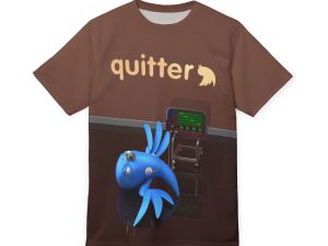 Quitter Men's All Over Printed T Shirt