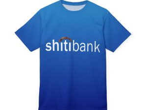 Shitibank Men's All Over Printed T Shirt