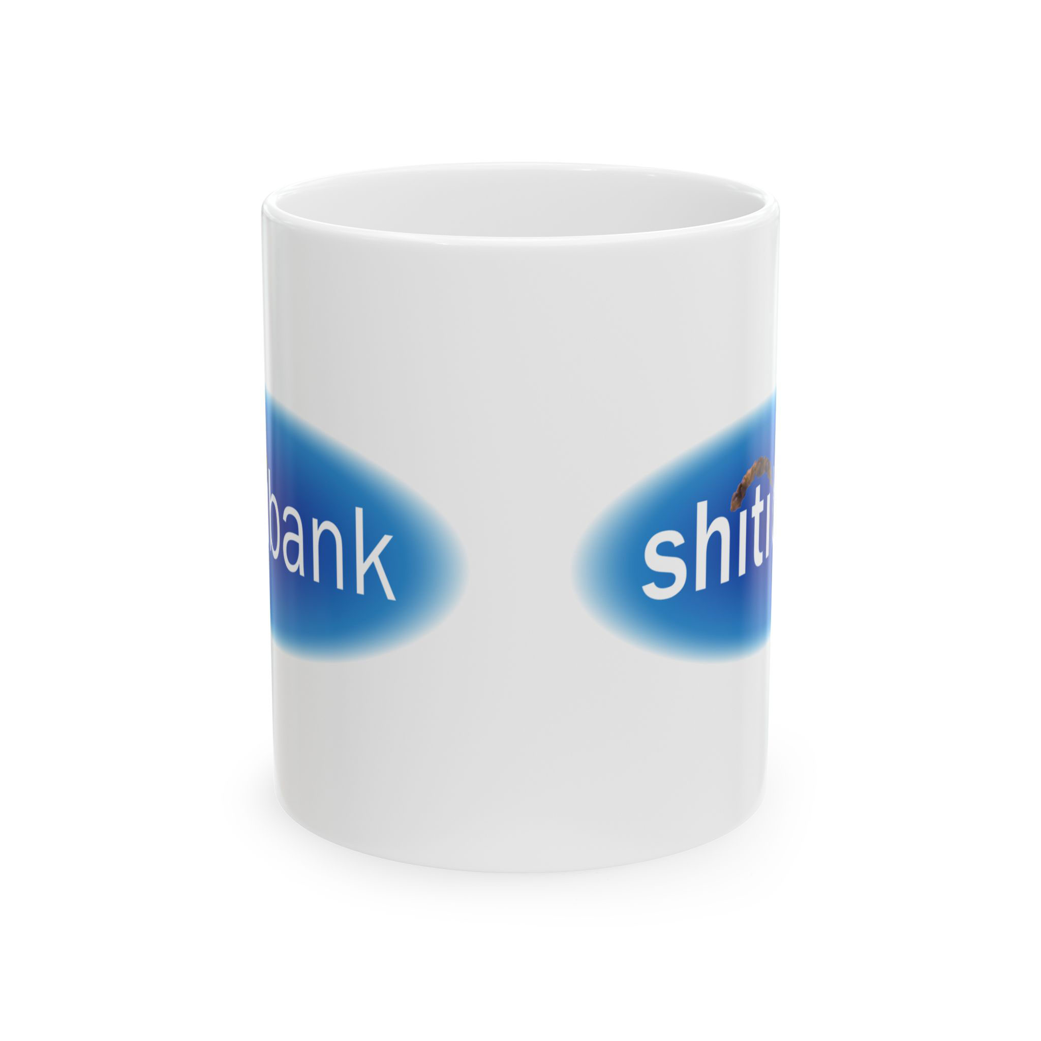 - Shitibank Ceramic Mug, (11oz, 15oz) - 5 - Davidnoll.earth https://davidnoll.earth/wp-content/uploads/2025/01/shitibank-white-mug-context-11oz.jpg