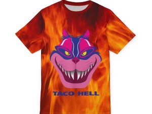Taco Hell Men's All Over Printed T Shirt