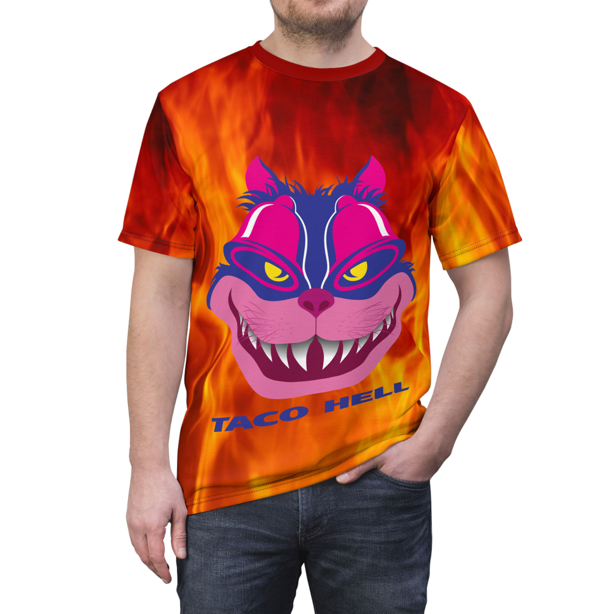 - Taco Hell Men's All Over Printed T Shirt - 3 - Davidnoll.earth https://davidnoll.earth/wp-content/uploads/2025/01/taco-hell-all-over-mens-tshirt-front.jpg