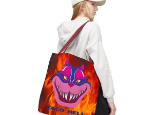 Taco Hell All Over Printed Tote Bag