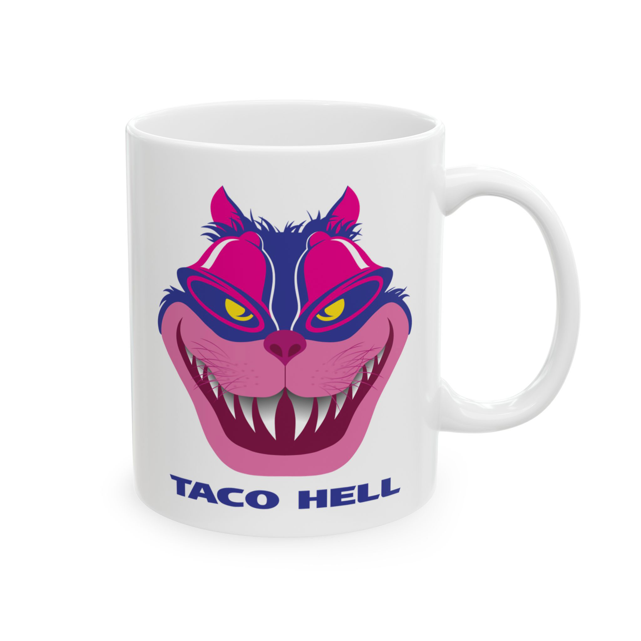 - Taco Hell Ceramic Mug, (11oz, 15oz) - 2 - Davidnoll.earth https://davidnoll.earth/wp-content/uploads/2025/01/taco-hell-white-mug-context-11oz.jpg