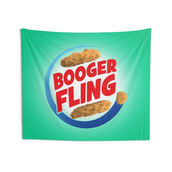 Booger Fling Indoor Wall Tapestries