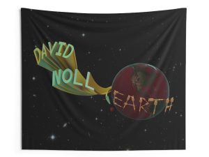 David Noll dot Earth Indoor Wall Tapestries